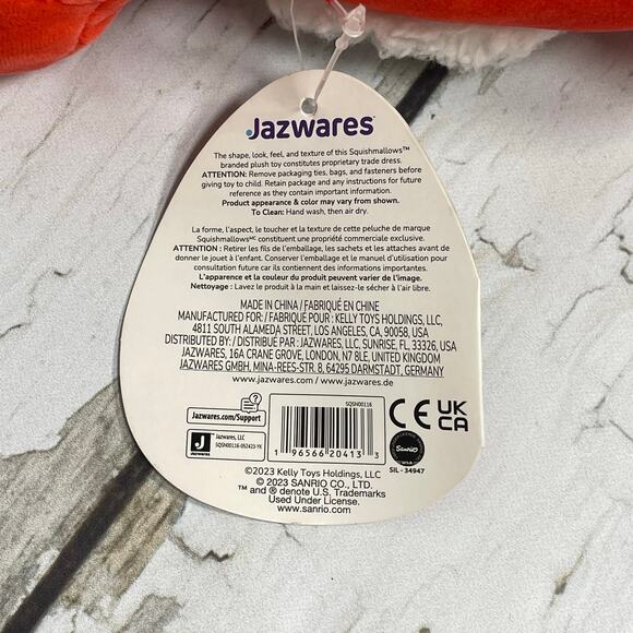 Sanrio My Melody Adorable Stuffed Animals & Plush Toys Polyester Kawaii, 8" 2023 - Picture 5 of 8